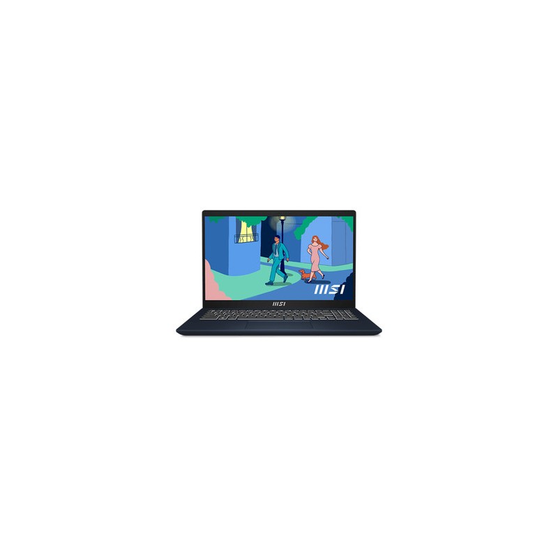 MSI Modern 15 B12M-480IT Intel® Core™ i5 i5-1235U Computer portatile 39,6 cm (15.6") Full HD 8 GB DDR4-SDRAM 512 GB SSD Wi-Fi