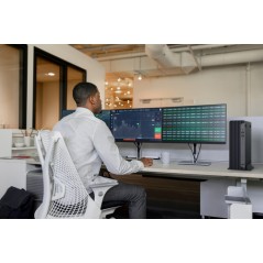 HP EliteDesk 800 G6 Intel® Core™ i5 i5-10500 16 GB DDR4-SDRAM 512 GB SSD Windows 10 Pro SFF PC Nero