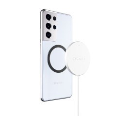 Cygnett CY3756CYMCC Caricabatterie per dispositivi mobili Smartphone Bianco dC Carica wireless Interno