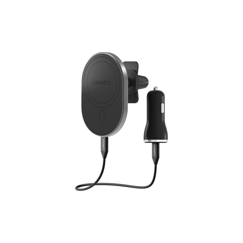SUPPORTO AUTO WIRELESS 7.5W MAGSAFE IPHONE CYGNETT