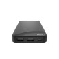 POWER BANK 10000MAH BLACK 3 DEVICE 1 USB-C 2 USB-A DISPLAY CYGNETT