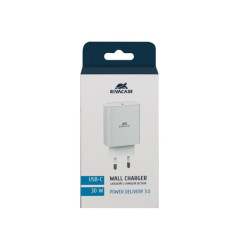 ALIMENTATORE 1 USB-C 30W COMPAT.IPHONE  PRO/PRO MAX WH