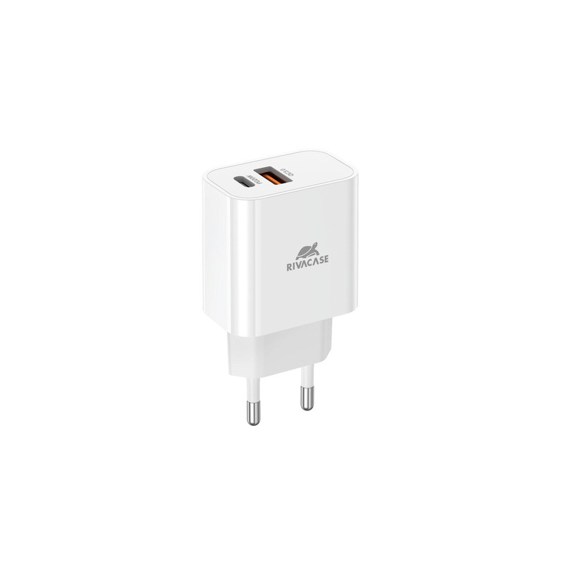 ALIMENTATORE 1USB-C/1USB-A 20W COMPATIBILE IPHONE WHITE
