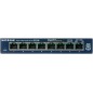 SWITCH 8P GIGABIT ALIMENT.ESTERNO M ETAL CASE