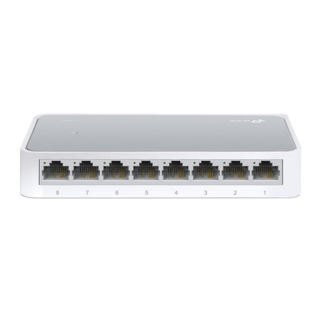 SWITCH 8P 10/100MBPS TP-LINK PLASTI C CASE