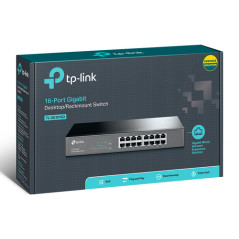 SWITCH 16P GIGABIT TP-LINK RACK UNMANAGED