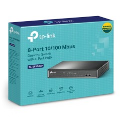 SWITCH 8P 10/100 4P POE TP-LINK
