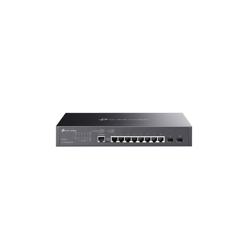SWITCH 8P PURE GIGABIT L2 MANAGED /2 P SFP/PORTA CONSOLE