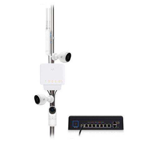 SWITCH 5P GIGABIT DI CUI 1P POE UBI QUITI