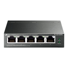 SWITCH 5P GIGABIT 4P POE+ 1P NO POE