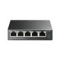 SWITCH 5P GIGABIT DI CUI 4P POE 40W POE POWER PLUG AND PLAY
