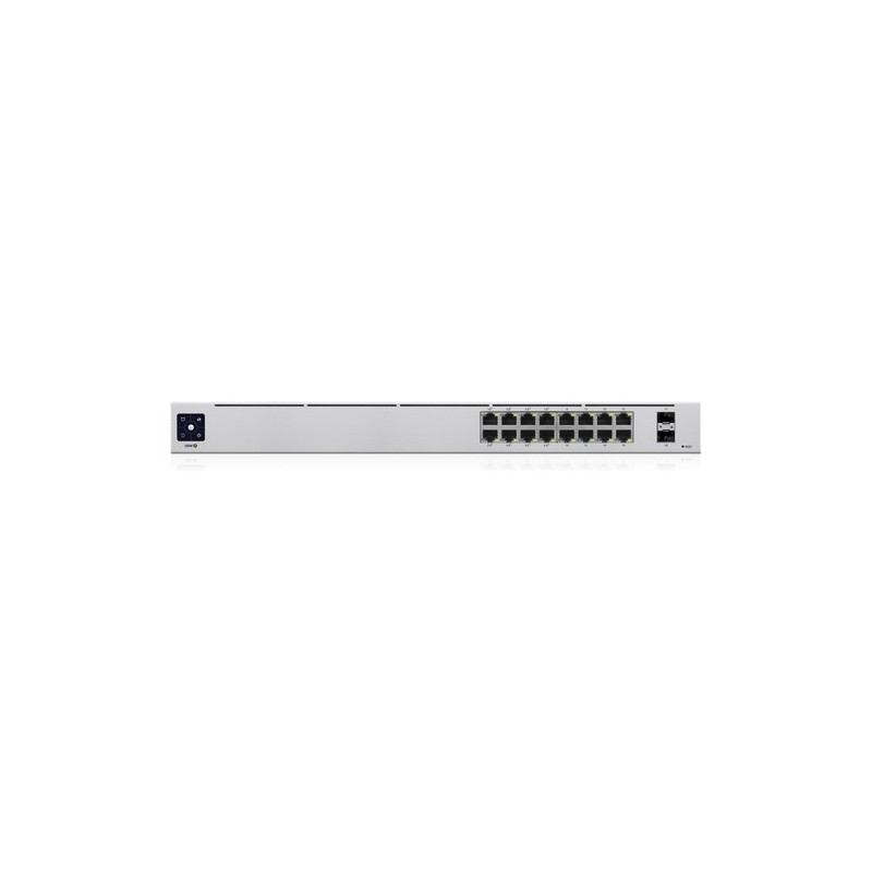 SWITCH 16P GIGABIT DI CUI 8P POE+ 2 P UPLINK UBIQUITI