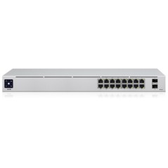 SWITCH 16P GIGABIT DI CUI 8P POE+ 2 P UPLINK UBIQUITI