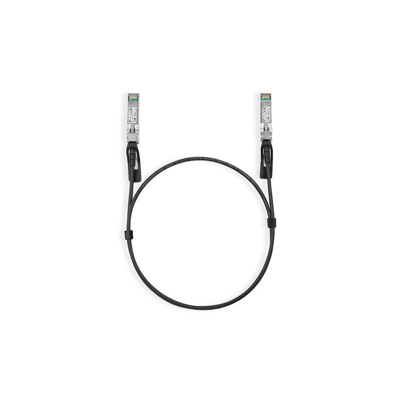 TP-Link TL-SM5220-1M cavo InfiniBand e in fibra ottica SFP+ DAC Nero