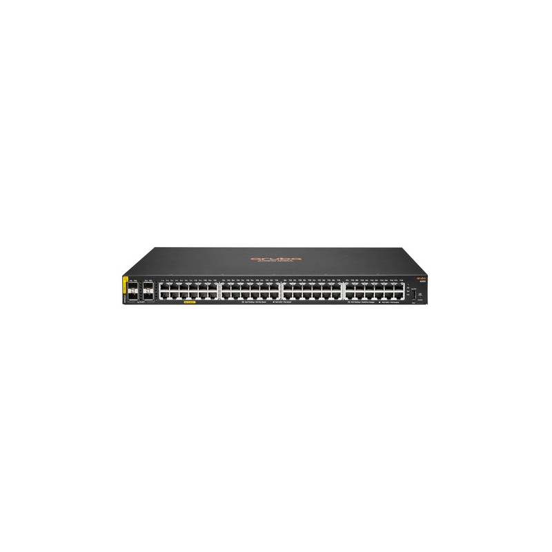 HPE Aruba Networking CX 6000 48G Class4 PoE 4SFP 370W Gestito L3 Gigabit Ethernet (10/100/1000) Supporto Power over Ethernet (Po