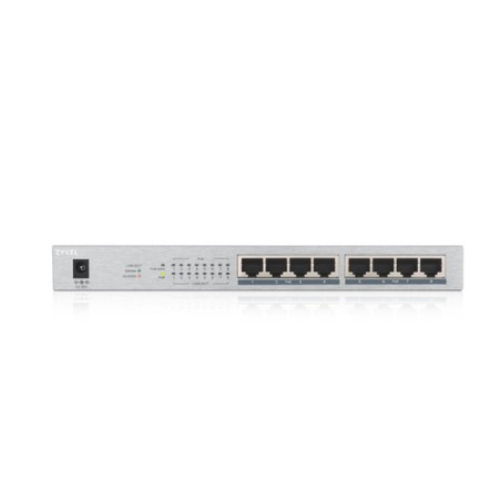 SWITCH 8P GIGABIT POE FINO 60W