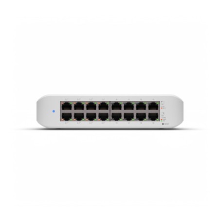 SWITCH 16P GIGABIT POE UBIQUITI 16P RJ45 GBE DI CUI 8P POE+