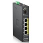 SWITCH 5P GIGABIT POE UNMANAGED INDUSTRIALE