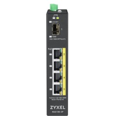 SWITCH 5P GIGABIT POE UNMANAGED INDUSTRIALE