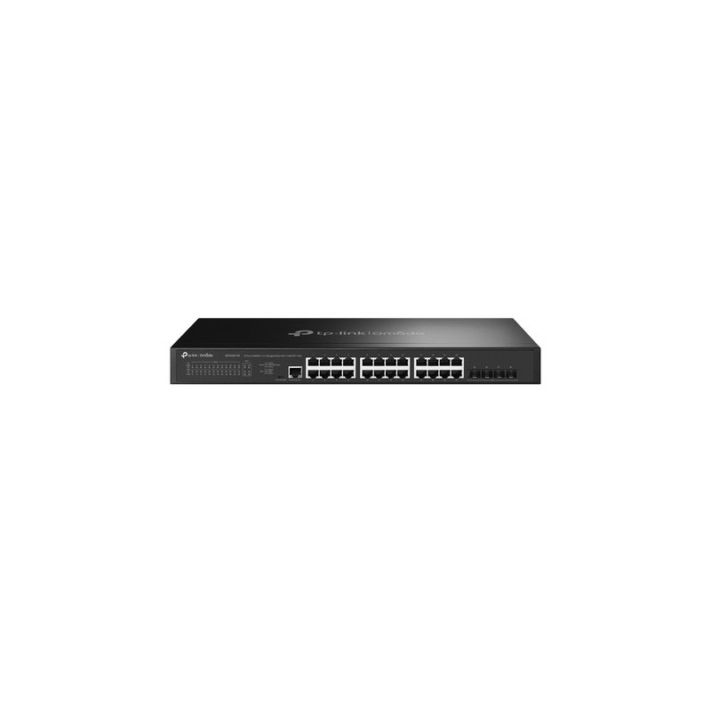 TP-Link Omada SG3428X-M2 switch di rete Gestito L2+ 2.5G Ethernet (100/1000/2500) 1U Nero