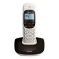TELEFONO CORDLESS BRONDI NICE BICOLORE NERO/BIAN RUBRICA/ID CALL