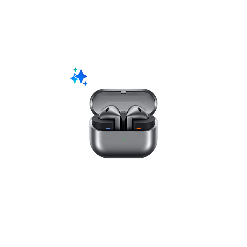 Samsung Galaxy Buds3 Auricolari AI open-type True Wireless, Audio Hi-Fi, Impermeabilità IP57, Silver