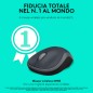 MOUSE M185 LOG CORDLESS GREY/NERO LOGITECH USB NANO RECEIVER
