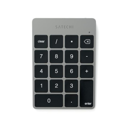 TASTIERINO NUMERICO WIRELESS SPGRAY ALLUMINIUM